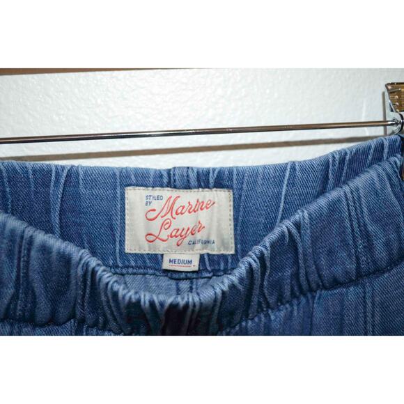 Marine Layer Allison Wide Leg Jean Size Medium - Picture 5 of 5